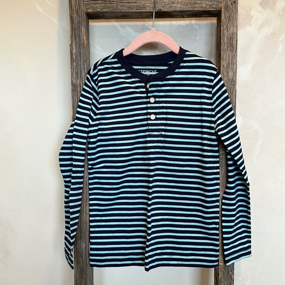 Boys striped long sleeve shirt